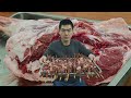 【食味阿远】阿远串了18个羊肉大串，半夜烤红柳羊肉串，滋滋冒油入口真香 | Mutton Shashlik | Shi Wei A Yuan