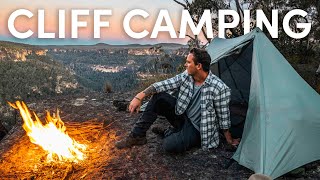 Wild Camping on a Cliff (Epic Cook Up 🔥)