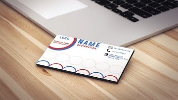 How to make business card in Photoshop CS6 | Easy | Picture Skills