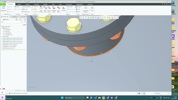 Pressure vessel Nozzle welding in Creo | Create Nozzle in Creo | Welding.