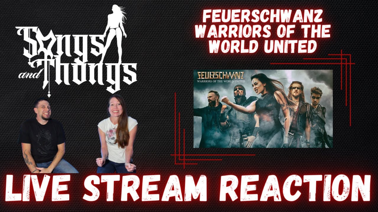 Feuerschwanz Warriors of the World LIVE STREAM REACTION by Songs and Thongs