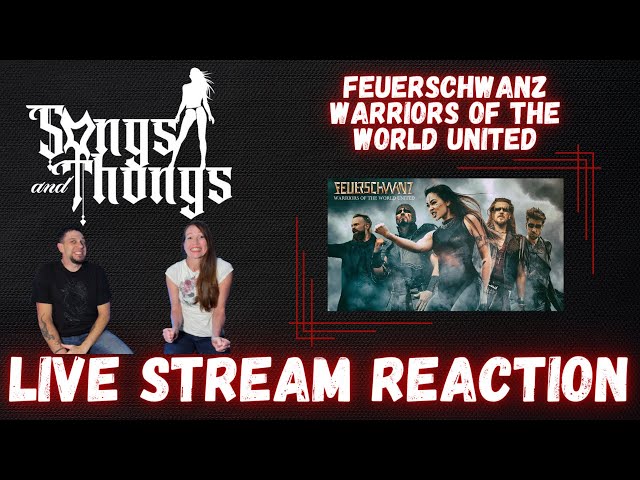 Feuerschwanz Warriors of the World LIVE STREAM REACTION by Songs and Thongs class=