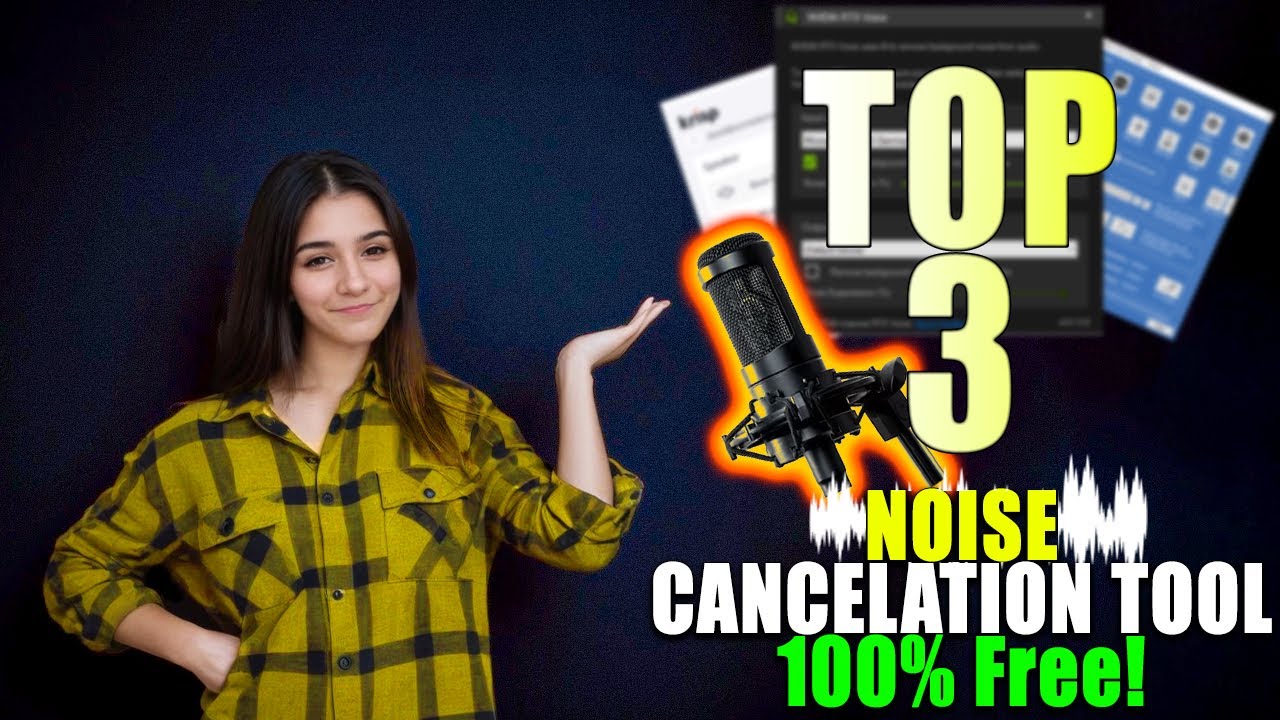 Top 3 FREE Noise Cancelling Tools for Mic | Windows PC [2025 Guide]
