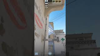 INSANE Flash on Dust2 on cs2 #shorts #cs2