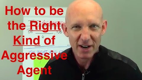 The Right Kind of "Aggressive" Agent - Kevin Ward @ YesMasters.com