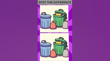 Find 3 Differences 🔍 Attention Test 🤓 Pay attention to the details#shorts  #quiz #kidslearning