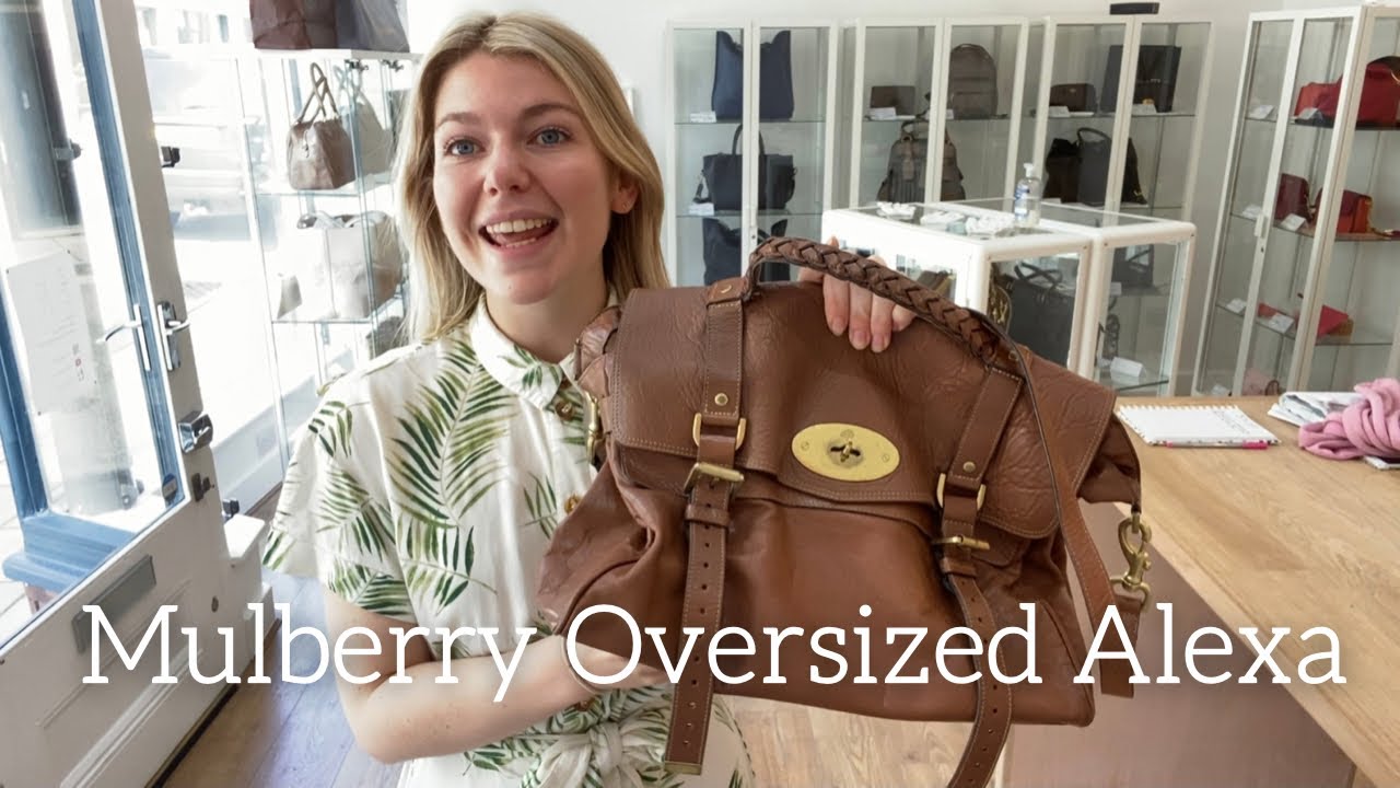 Korea tråd reb Mulberry Oversized Alexa Bag Review - YouTube