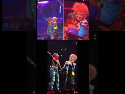 Cyndi Lauper Joined Nicki Minaj on stage & It Got Emotional In Brooklyn #shorts