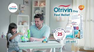 Otrivin Oxy Fast Relief - Family Time Hindi 20 Sec