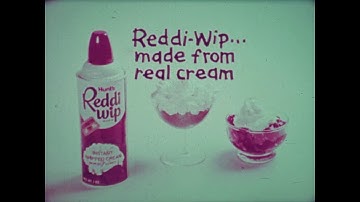 Reddi Wip and Cool Whip - vintage commercials
