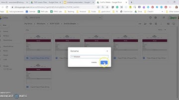 2. Organizing your lesson plans in Google Drive