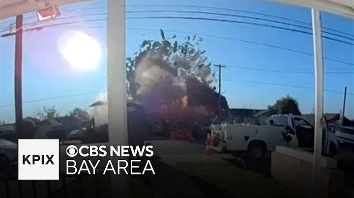 Watch: Security camera video of explosion in Ashland on Lewelling Boulevard near Hayward