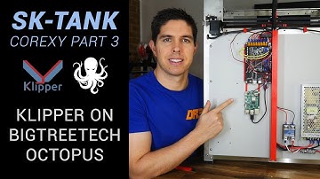 SecKit SK-Tank coreXY build pt 3 - Wiring and Klipper firmware on BTT Octopus