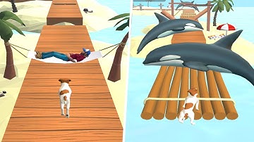 Dog Run 3D - All Levels, Gameplay Walkthrough Android & iOS