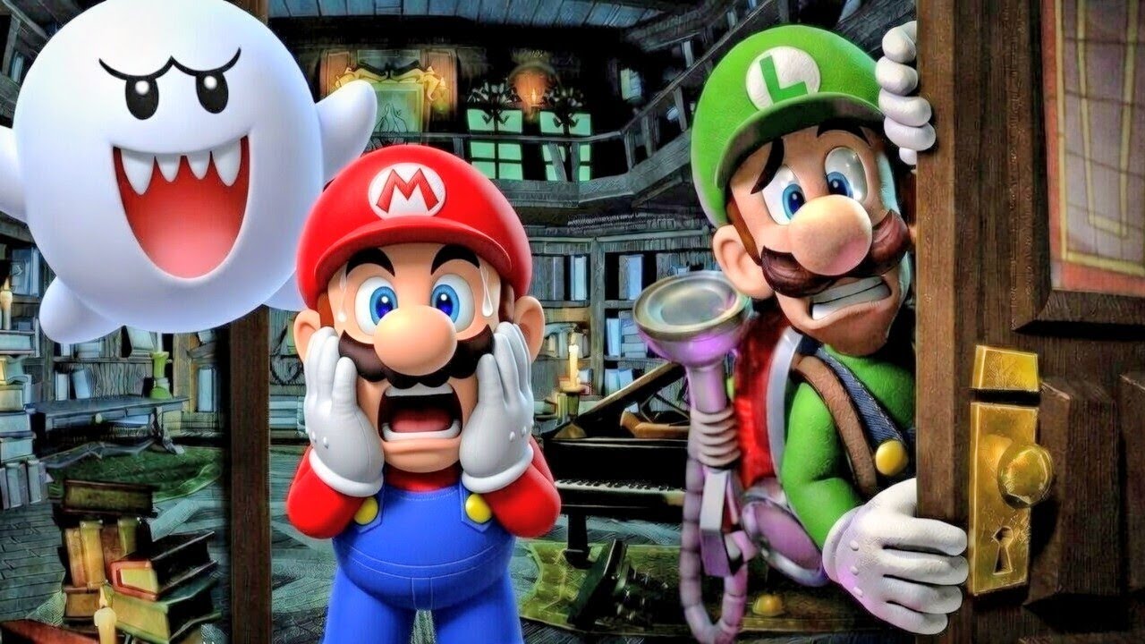 Super Mario und Luigi erleben lustige Abenteuer im Buu Huu Schloss. 🏰 Super Mario Gameplay Deutsch