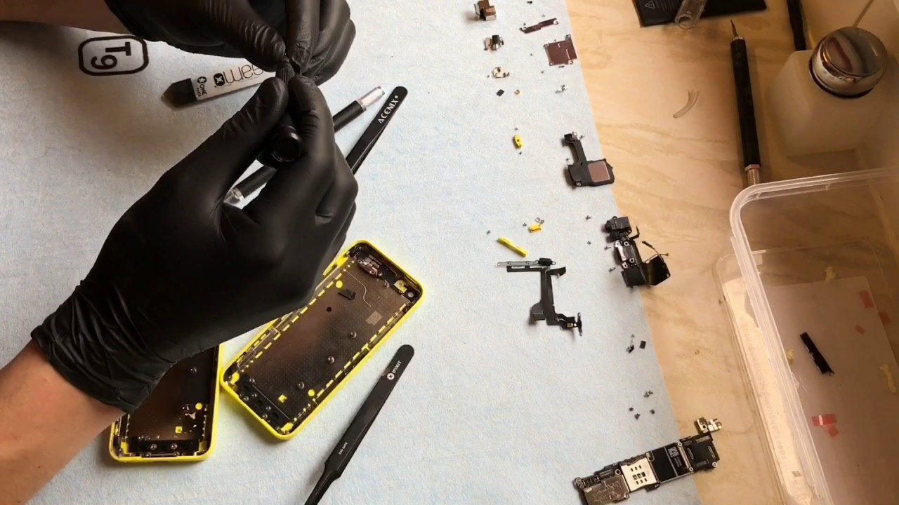 iPhone 5c back housing back cover replacement