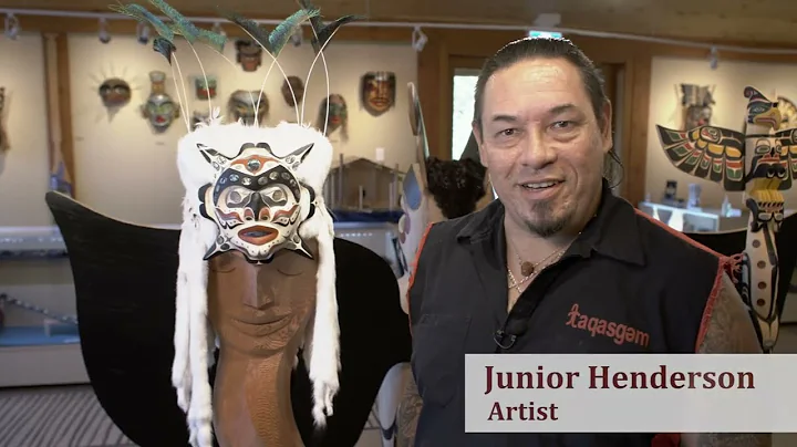 Star Frontlet & Headdress by Potlatch Carver Junior Henderson | Northwest Coast Art
