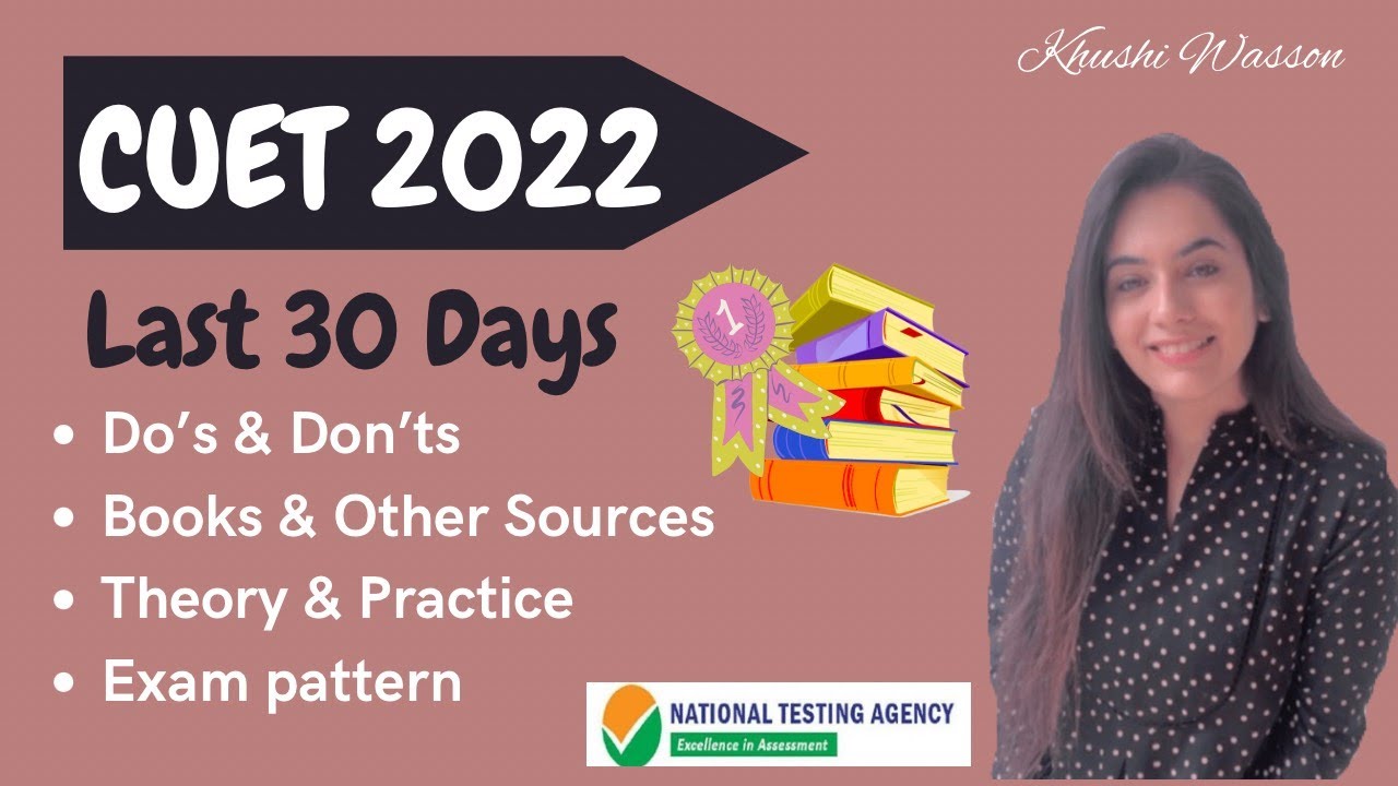 Best Strategy to Crack CUET | Last 30 Days Prep Strategy | By Khushi ...
