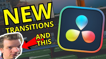 NEW DaVinci Resolve Transitions are Here! 18.5 UPDATE