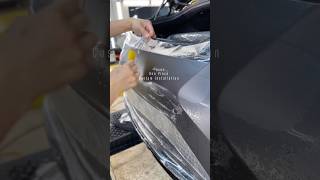 Lexus LC500: Rear Bumper SatinGuard PPF (Custom Installation)