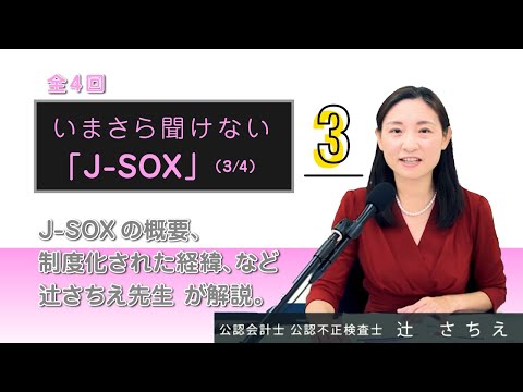 【試聴】いまさら聞けない「J-SOX」 ～内部統制の本質と J ...