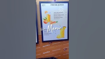 Menu tranh tường này mà để ở quán thì đẹp hết mức #inanmenu #skynetone