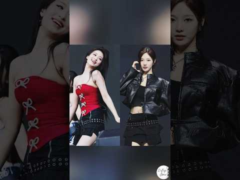 AHYEON BABYMONSTER & AESPA NINGNING share same taste of #outfit #babymonster #aespa #kpop #trending
