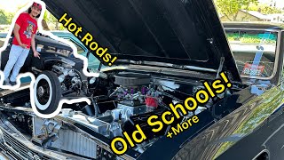 Old School Carmeet ! ( HOT RODS, RAT RODS AND MORE !!)