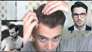 TUTORIAL: Penteado masculino com gel | CABELO MASCULINO