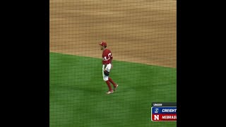 Nebraska 6-4-3 Double Play Vs. Creighton Big Ten Baseball
