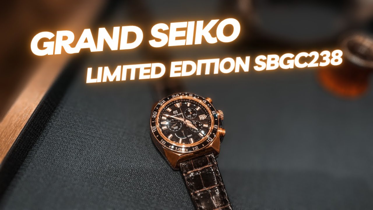 HANDS ON REVIEW: Grand Seiko Limited Edition SBGC238 Spring Drive  Chronograph GMT - YouTube