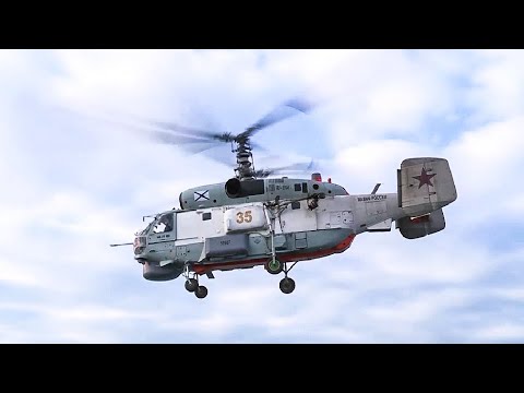Полеты экипажа палубной авиации Черноморского флота