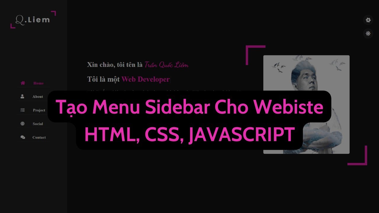 Xây Dựng Website Portfolio Giới Thiểu Bản Thân Với HTML, CSS ...