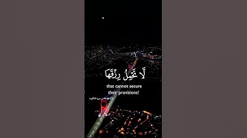 الآية 59-60 من سورة العنكبوت #قران_كريم