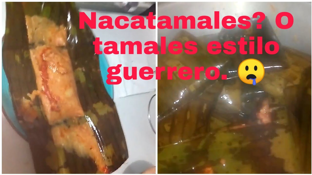Nacatamales? O tamales en hoja de platano estilo Acapulco guerrero 🤤