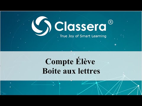 Compte Élève   Boite aux lettres   Classera