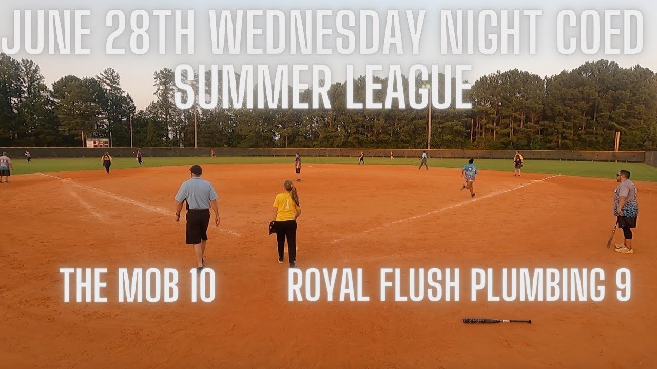 FINALLY COED SUMMER LEAGUE FIRST GAME @SWINGMONSTA @ASA/USA @SLOWPITCH @MOB