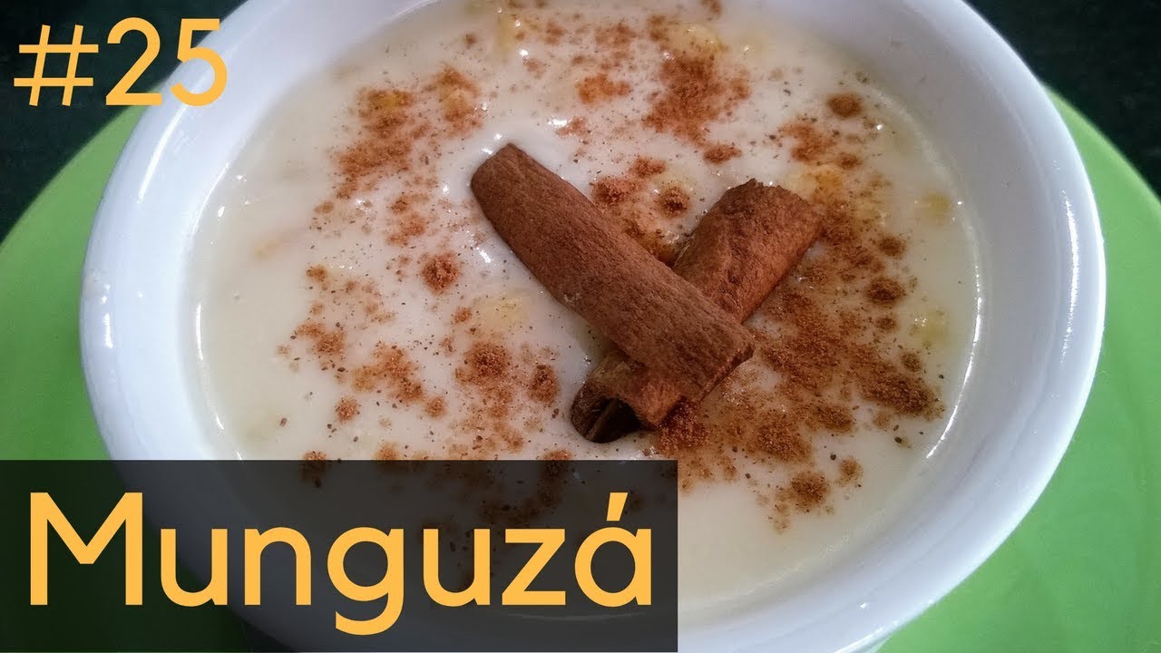 MUNGUZÁ OU CANJICA AMARELA