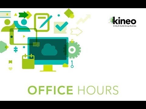 Kineo Office Hours -  New Audience Features