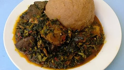 How To Make Nigeria Edikaikong Soup - The Rich Vegetable soup