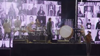 For king and country TOGETHER at Harvest Crusade California
