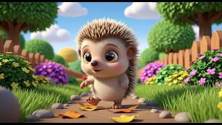 Hedgehog Song for Kids 🦔 | Cute Garden Nursery Rhyme | Baby Songs & Animal Learning for Toddlers