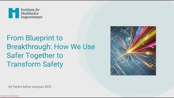 IHI Congress 2025 Keynote: From Blueprint to Breakthrough