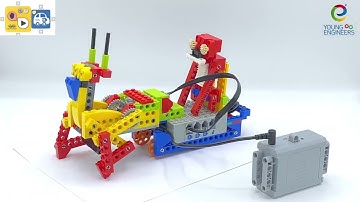 Santa & Reindeer LEGO - Robo Toys Program #christmas #lego