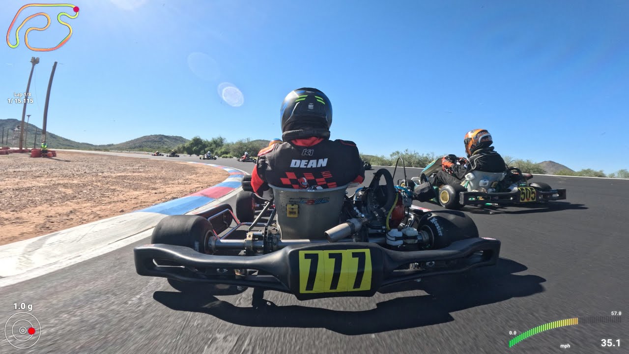 PKRA 2025/26 Winter #1 LO206 Sr. Heat 2 (Two Straights CCW) 10-19-2025