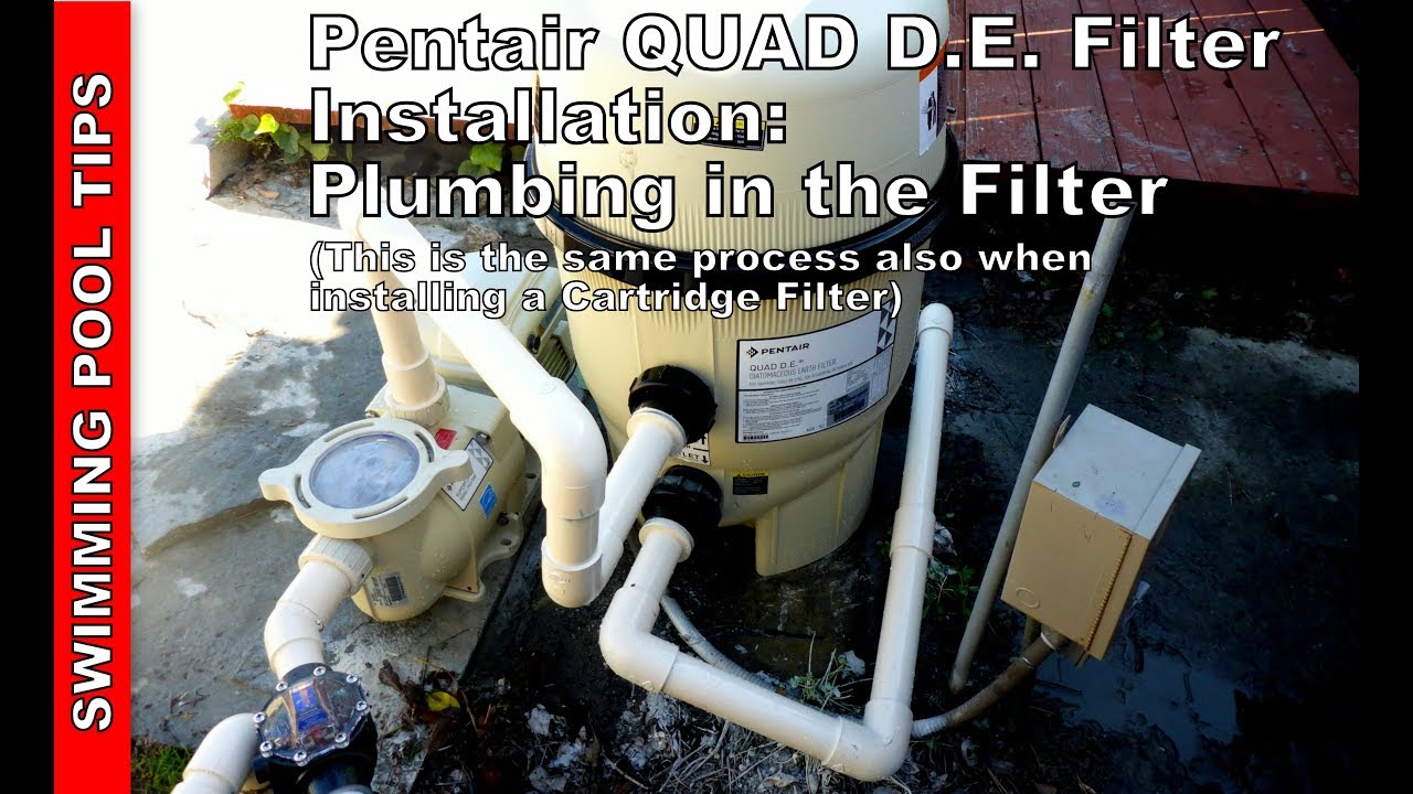 Adding Diatomaceous Earth To Cartridge Filter : Cartridge filter with