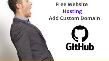 Free Static Website Hosting on GitHub | add custom domain