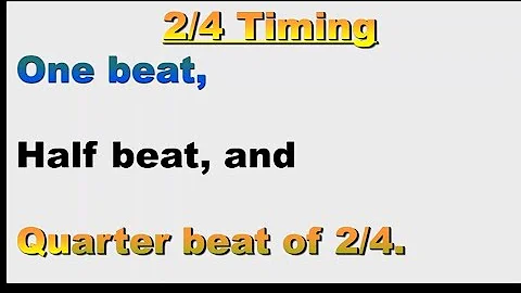 A8- 2/4 Timing - ABCD OF SOLFA NOTATION-MUSIC RUDIMENTS. WhatsApp 09130312900