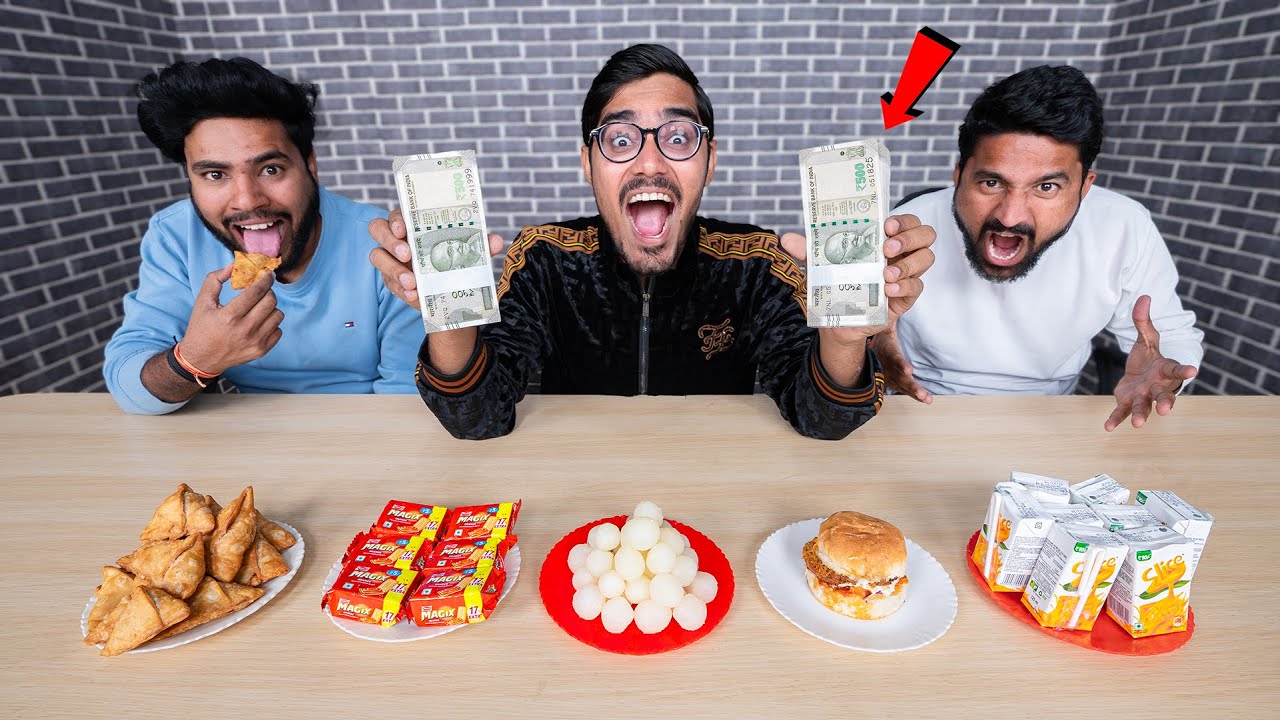 ₹100000 Food Eating Challenge🤑- कौन ज्यादा खाना खा पायेगा? Who Will Win?