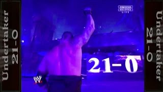 Undertaker 21-0 Promo The Streak Tribute 1991-2013